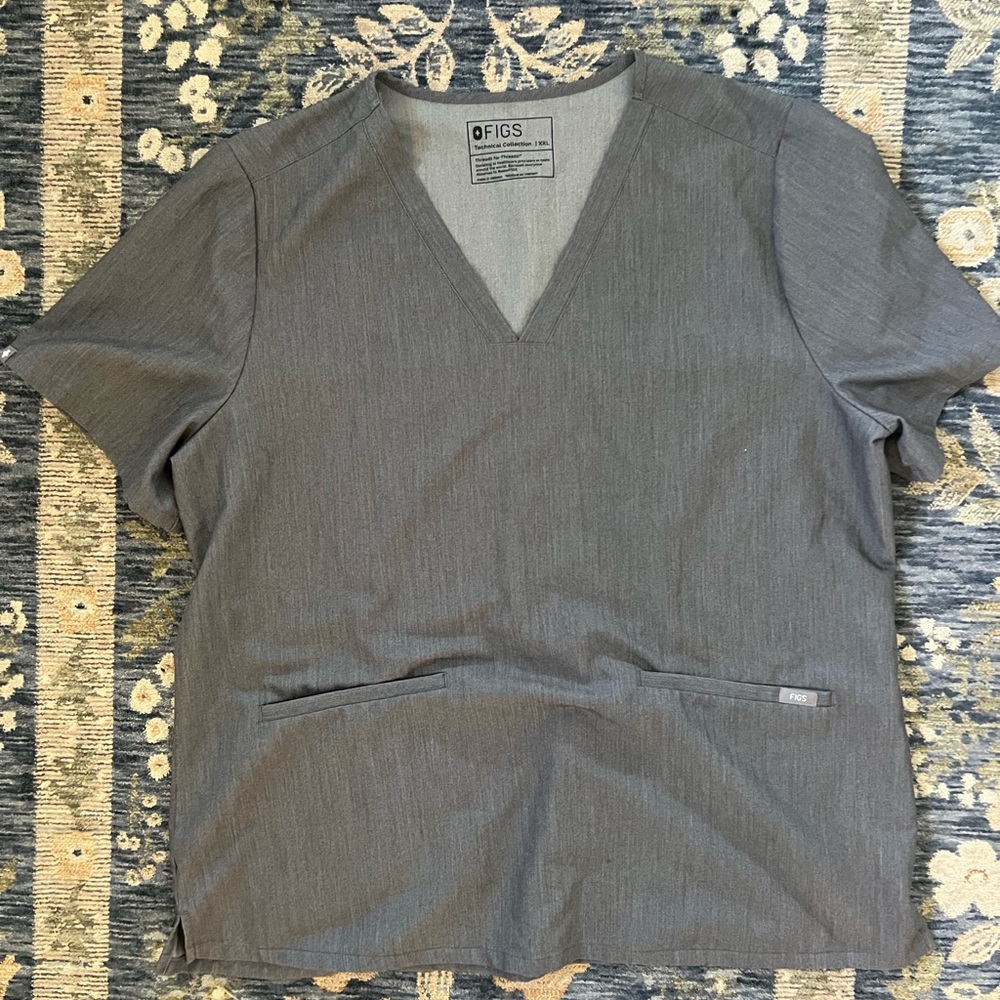 Figs Scrub Top
